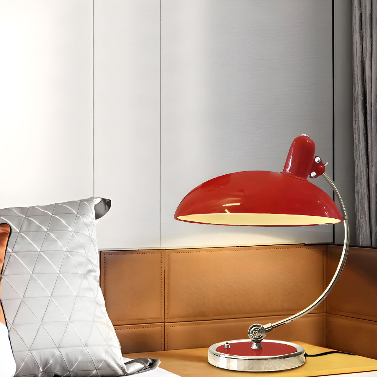 Lampe de chevet Scandinave style Rétro - Opale