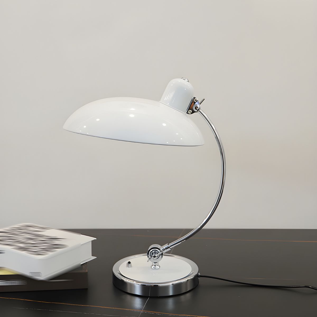 Lampe de chevet Scandinave style Rétro - Opale