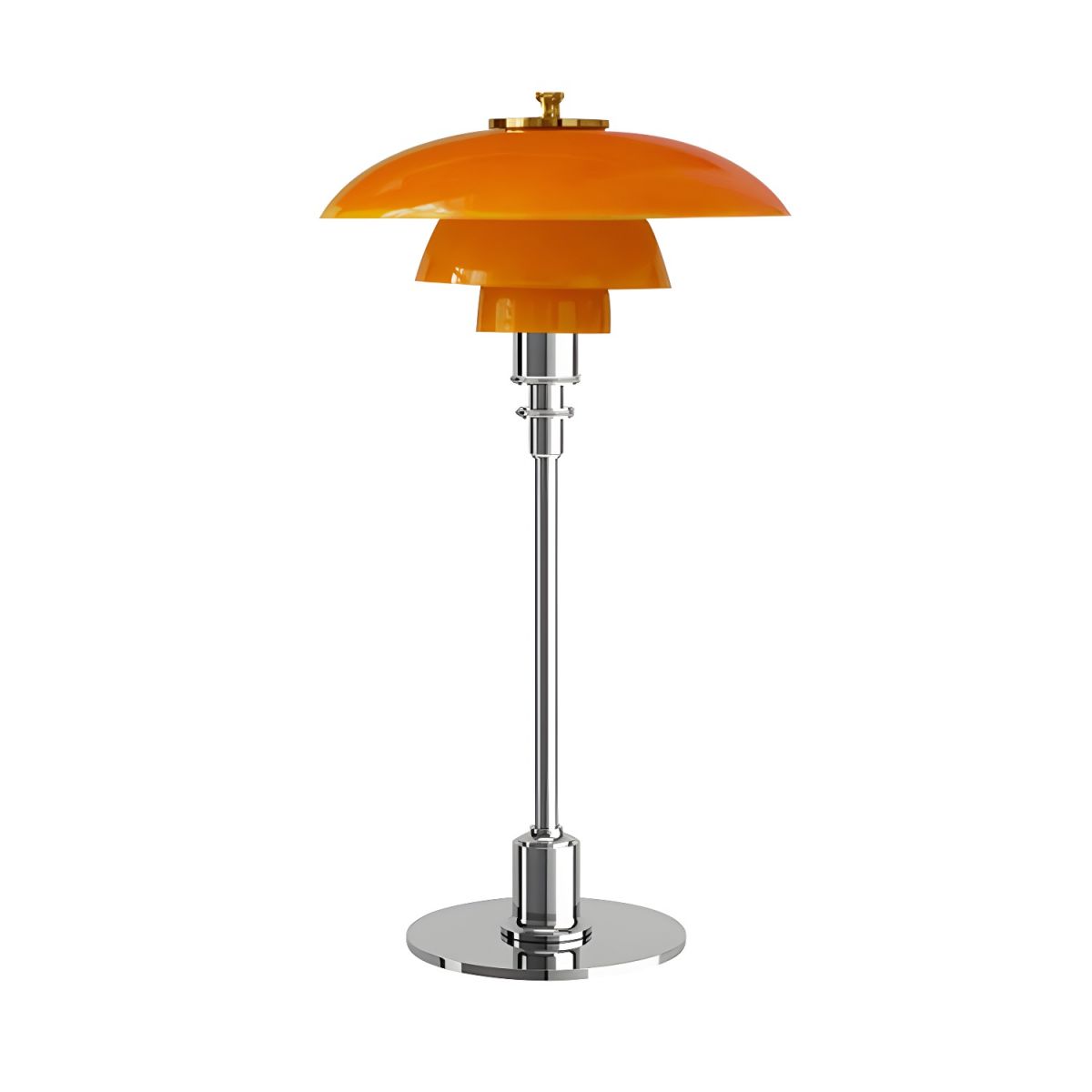 Lampe de chevet Moderne Scandinave en Verre et Métal - Opale