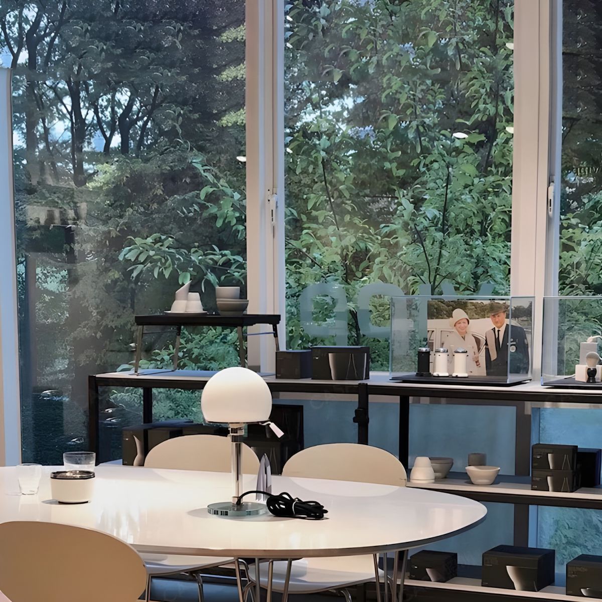 Lampe de chevet Design Scandinave à Dôme - Opale