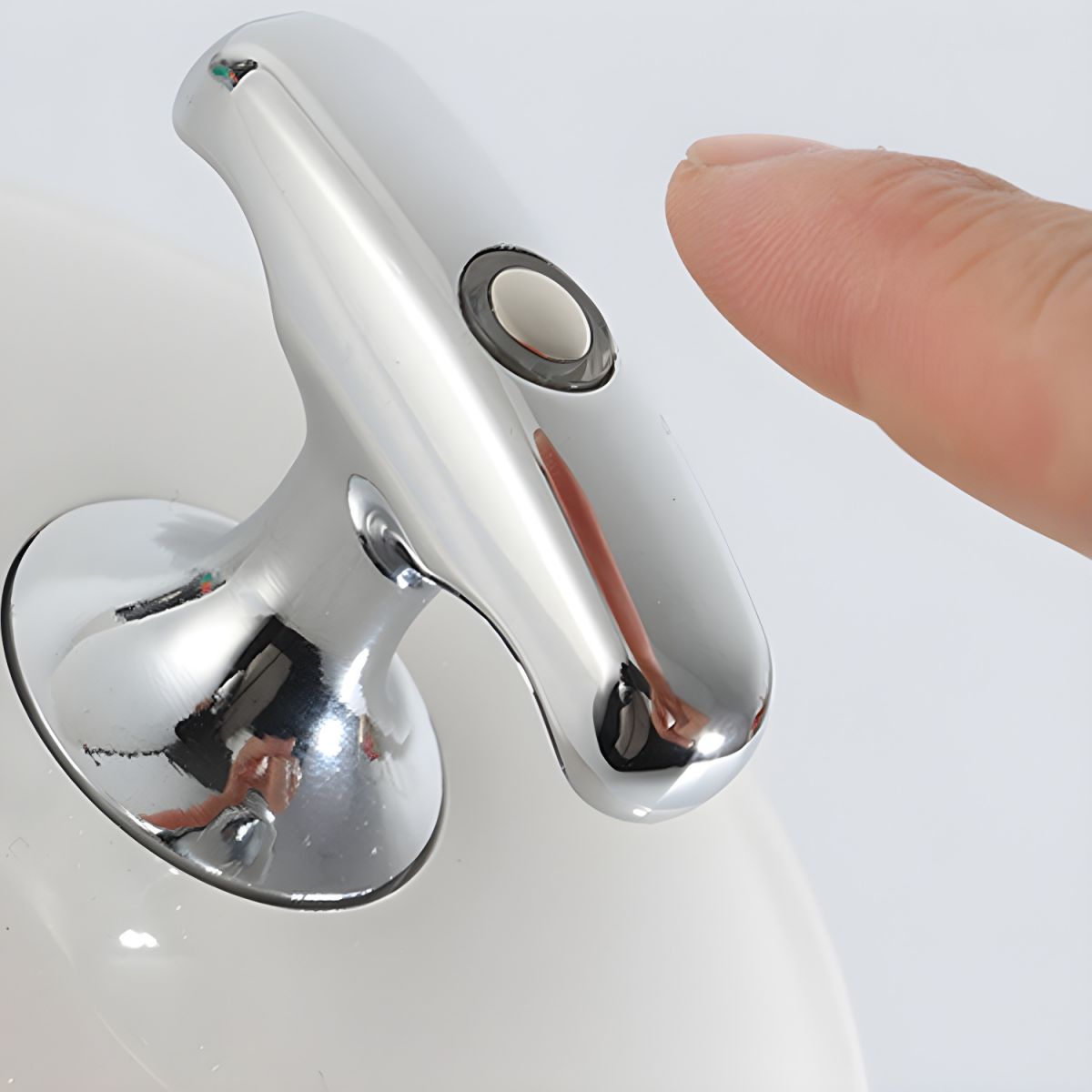 Lampe de chvet Scandinave en Verre Taillé - Opale