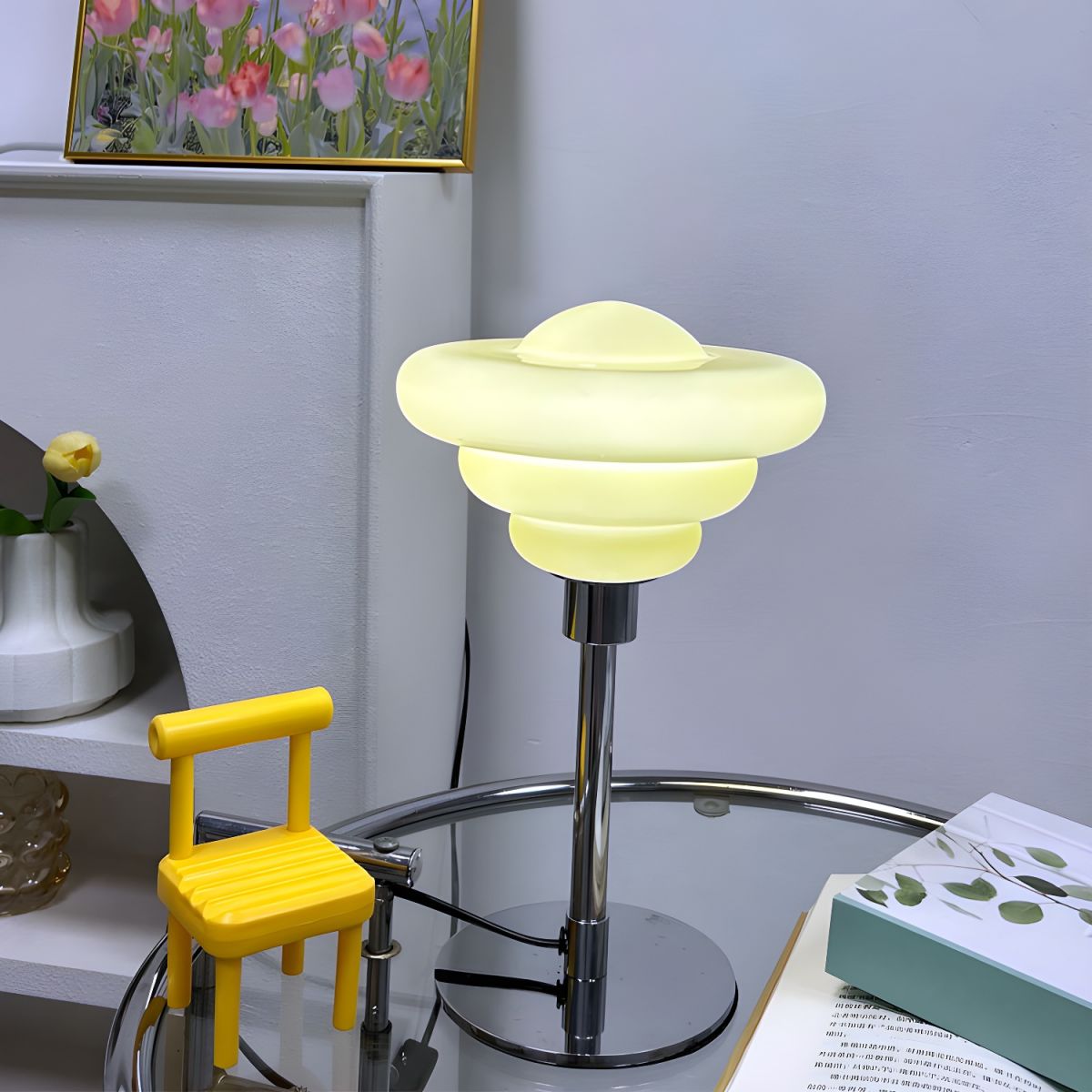 Lampe de chevet Design LED Vintage - Opale