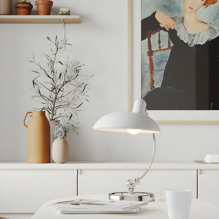 Lampe de chevet Scandinave style Rétro - Opale