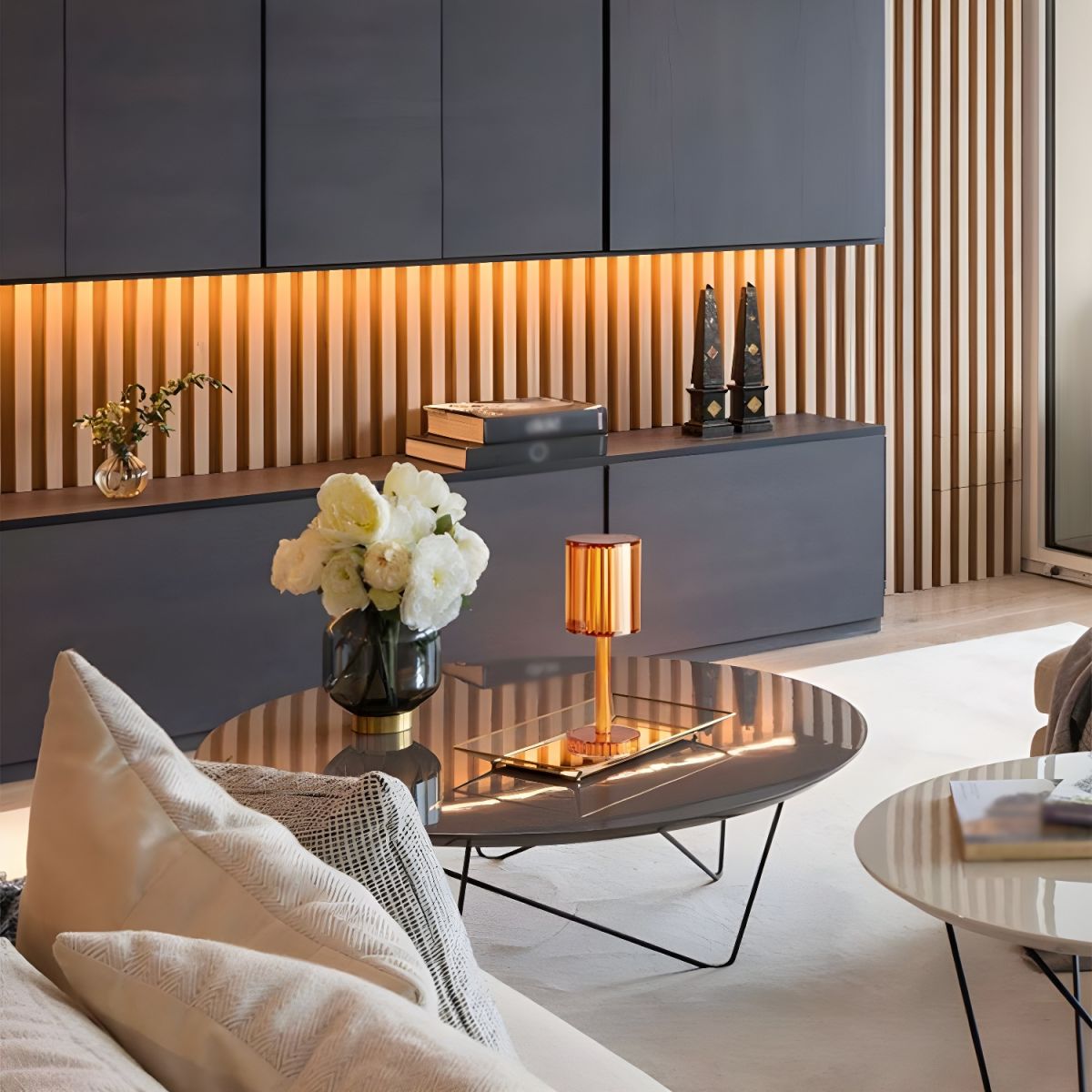 Lampe de Chevet LED Sans Fil à Projection - Opale