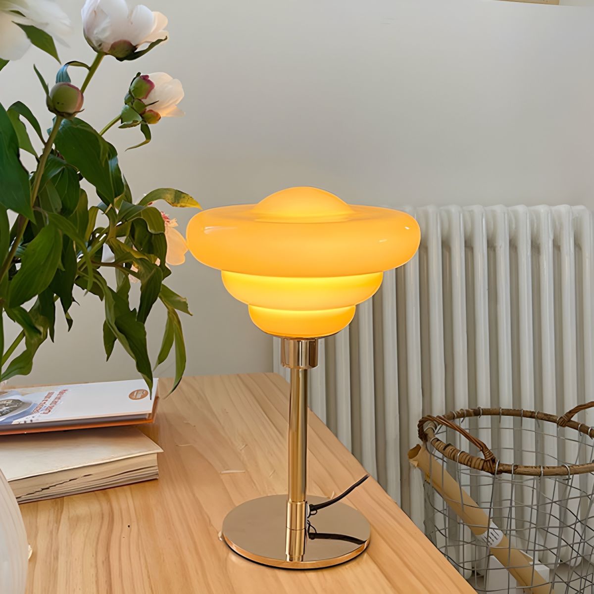Lampe de chevet Design LED Vintage - Opale