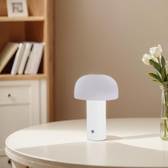Lampe de chevet Sans fil Design Champignon - Opale
