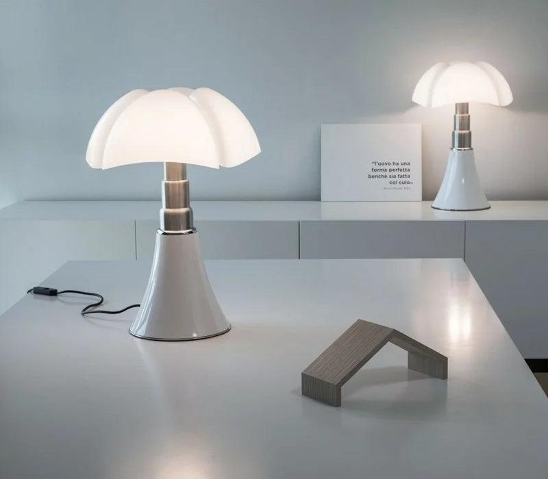 Lampe de chevet Champignon Tactile au Design Italien - Opale