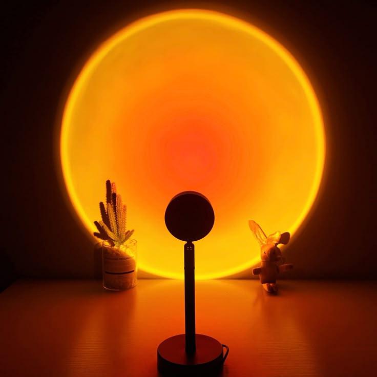 Lampe Projecteur Coucher de Soleil - Opale