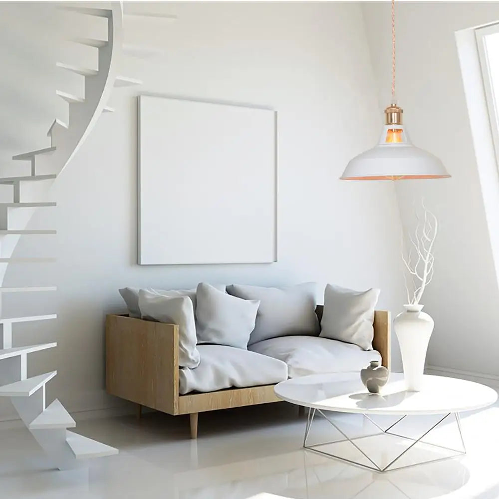 Lampe de chevet Suspendue style Rétro Colorée - Opale