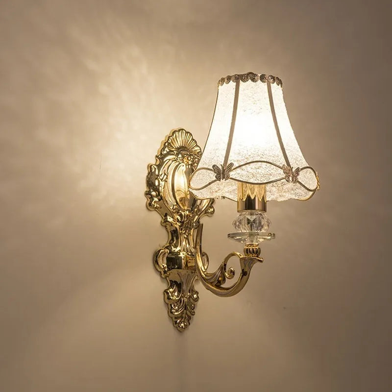 Lampe de chevet Baroque Murale - Opale