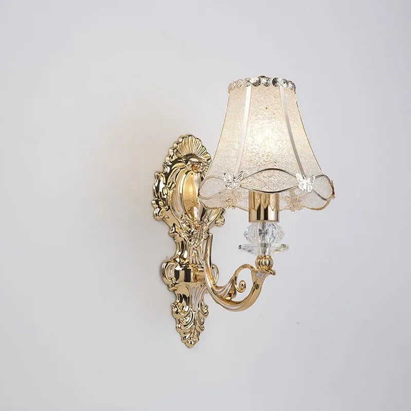 Lampe de chevet Baroque Murale - Opale