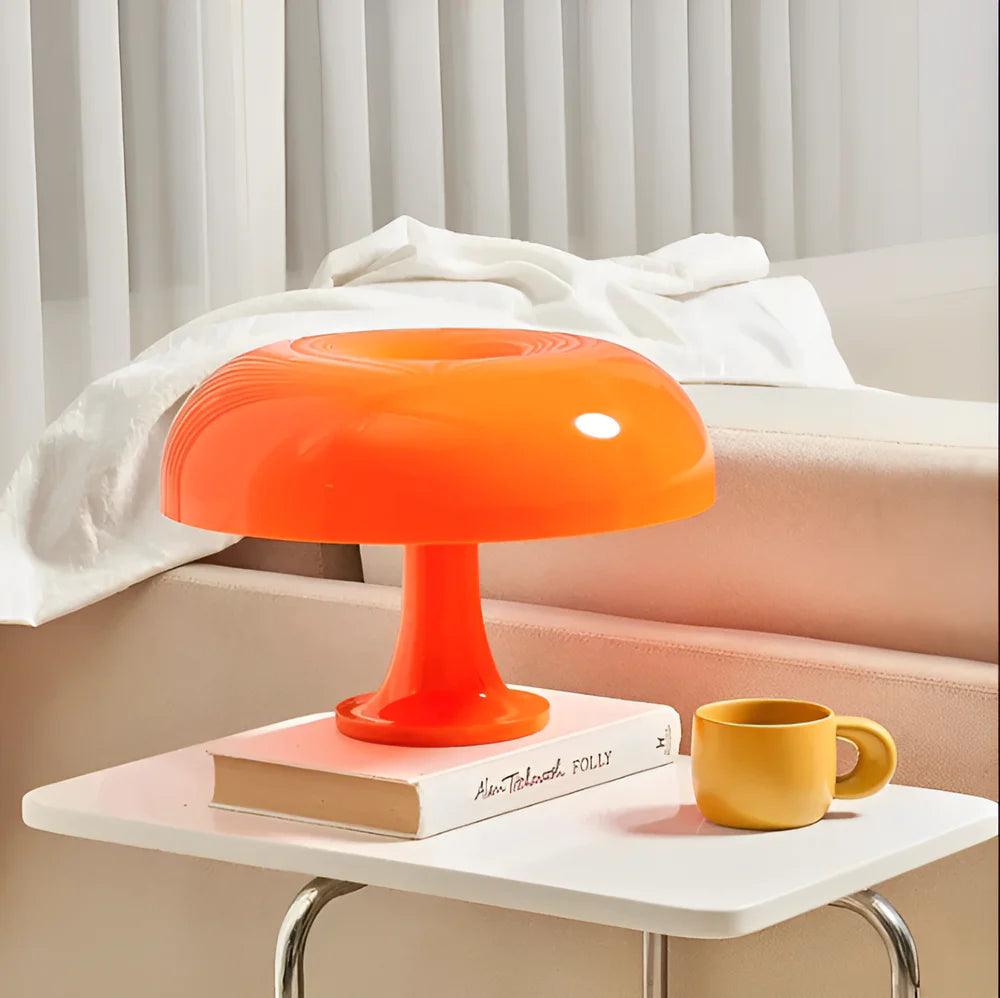 Lampe de chevet Vintage Champignon - Opale