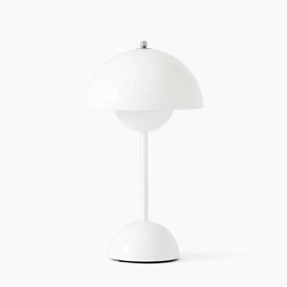 Lampe de chevet Vintage Champignon Tactile - Opale