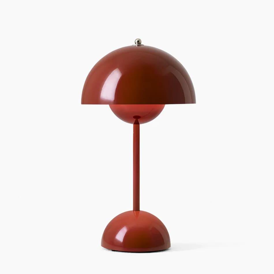 Lampe de chevet Vintage Champignon Tactile - Opale