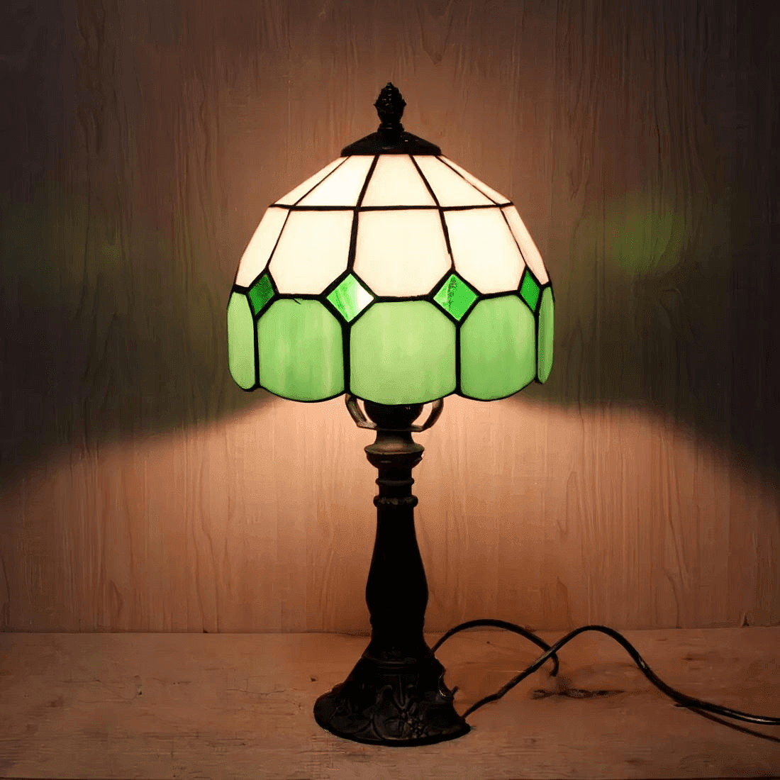 Lampe Tiffany Ancienne - Opale