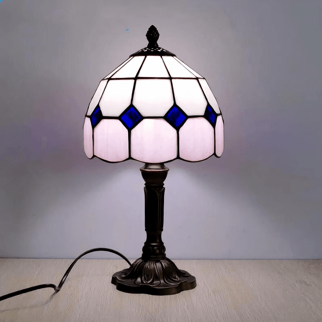 Lampe Tiffany Ancienne - Opale