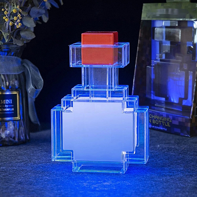 Lampe de Chevet Minecraft en Potion sans fil