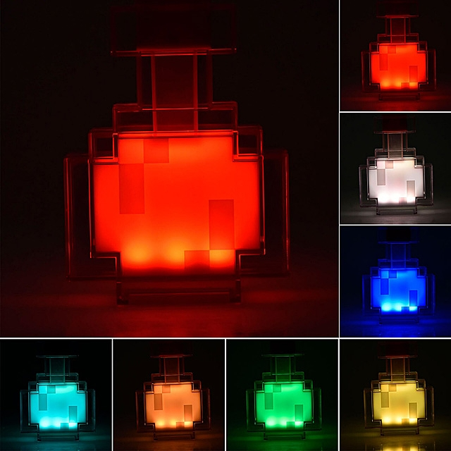 Lampe de Chevet Minecraft en Potion sans fil