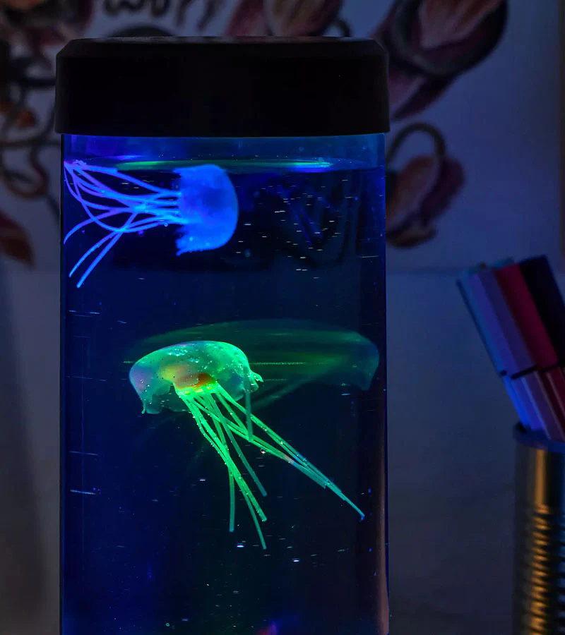 Lampe à lave méduse