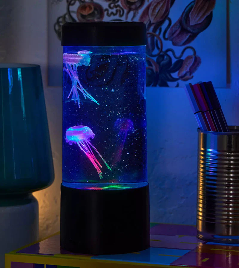 Lampe à lave méduse