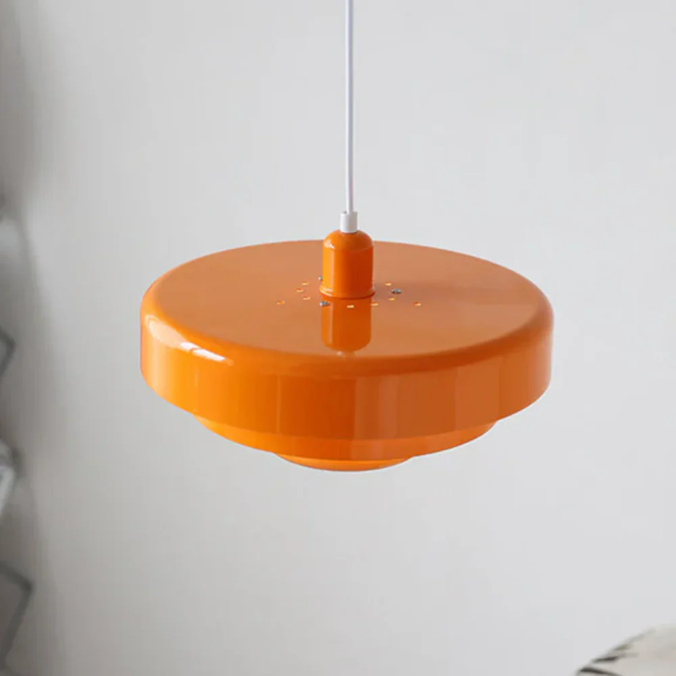 Lampede Chevet Suspendue style Nordique Retro Orange 4