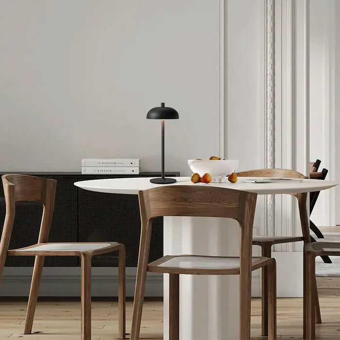 Lampe de chevet Originale Tactile à Dôme - Opale