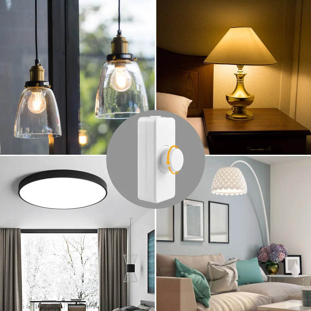 Interrupteur Variateur pour Lampe de chevet - Opale