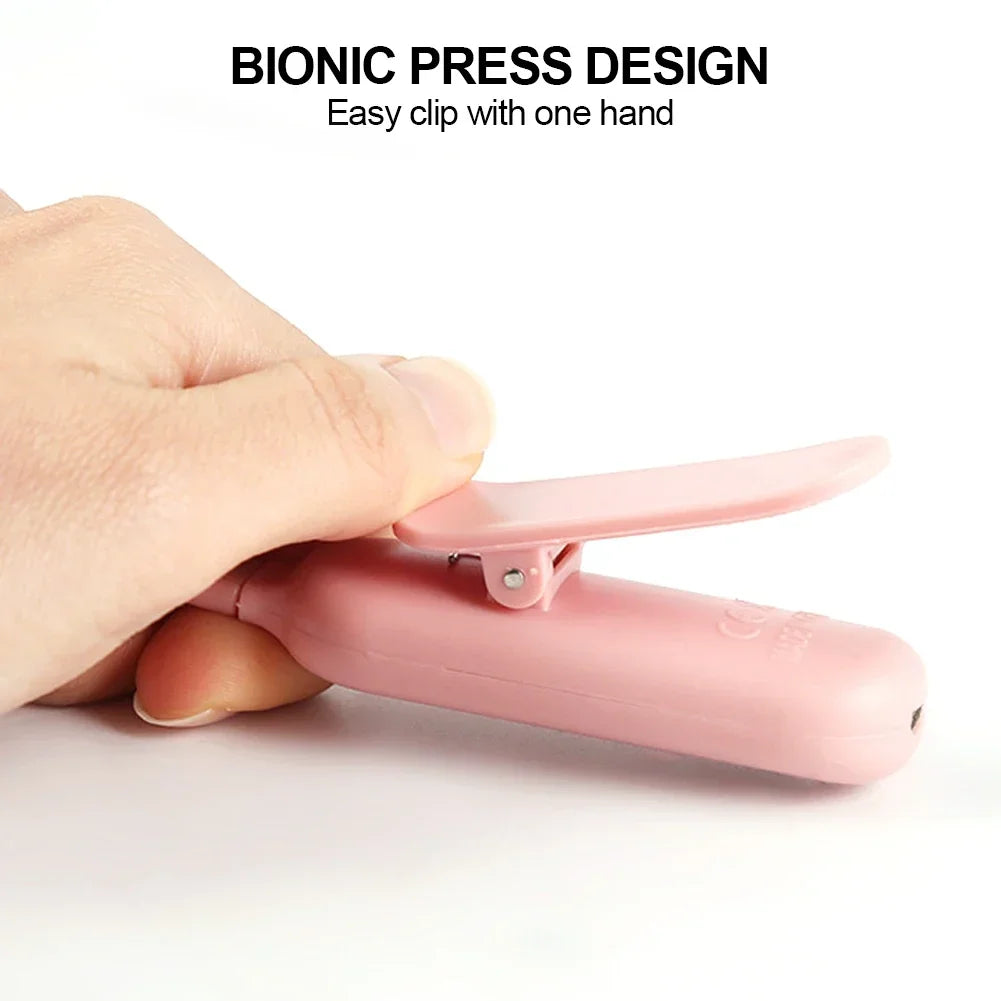 Mini Lampe de chevet à Pince pour Lecture - Opale