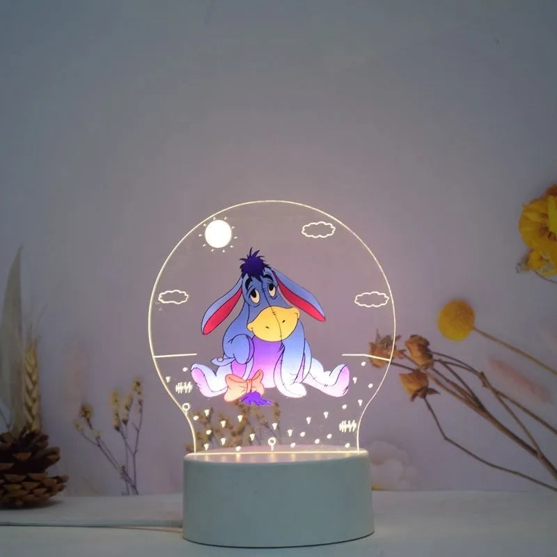 Lampe 3D Winnie L'ourson Enfant
