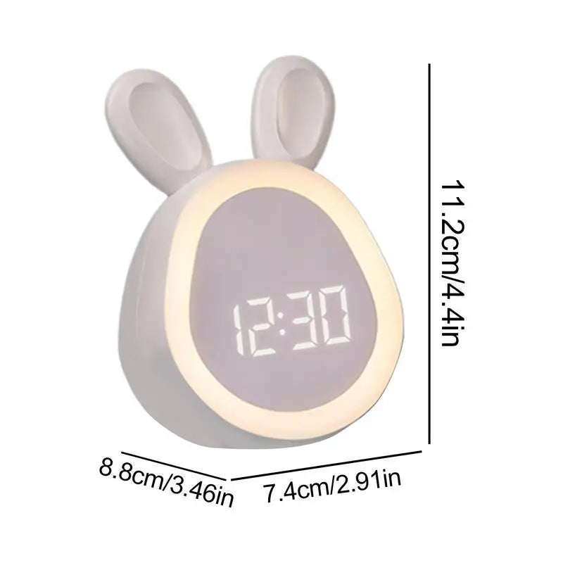 Lampe de chevet Réveil Lapin pour Enfant - Opale