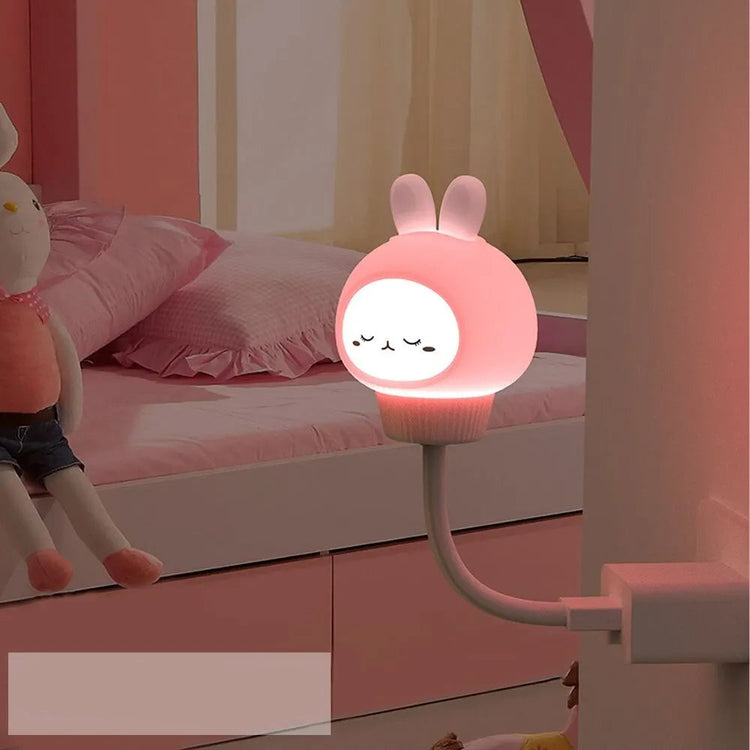Lampe de chevet Bébé Veilleuse Animaux Mignon USB - Opale
