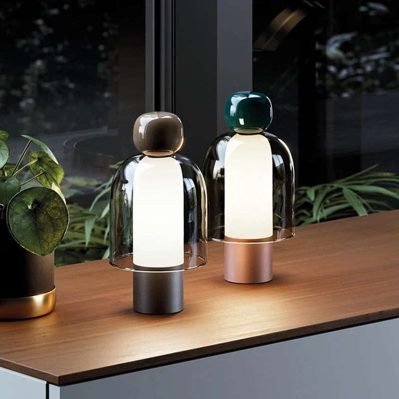 Lampe de chevet Design Italien Moderne LED - Opale