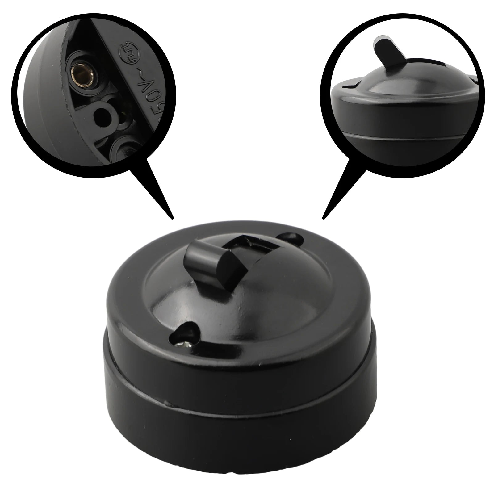 Interrupteur Lampe de chevet Murale style Ancien - Opale