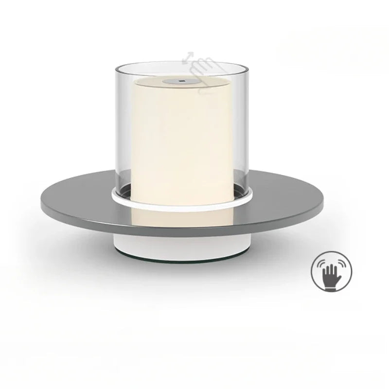 Lampe de chevet Moderne Tactile en Forme de Bougie - Opale