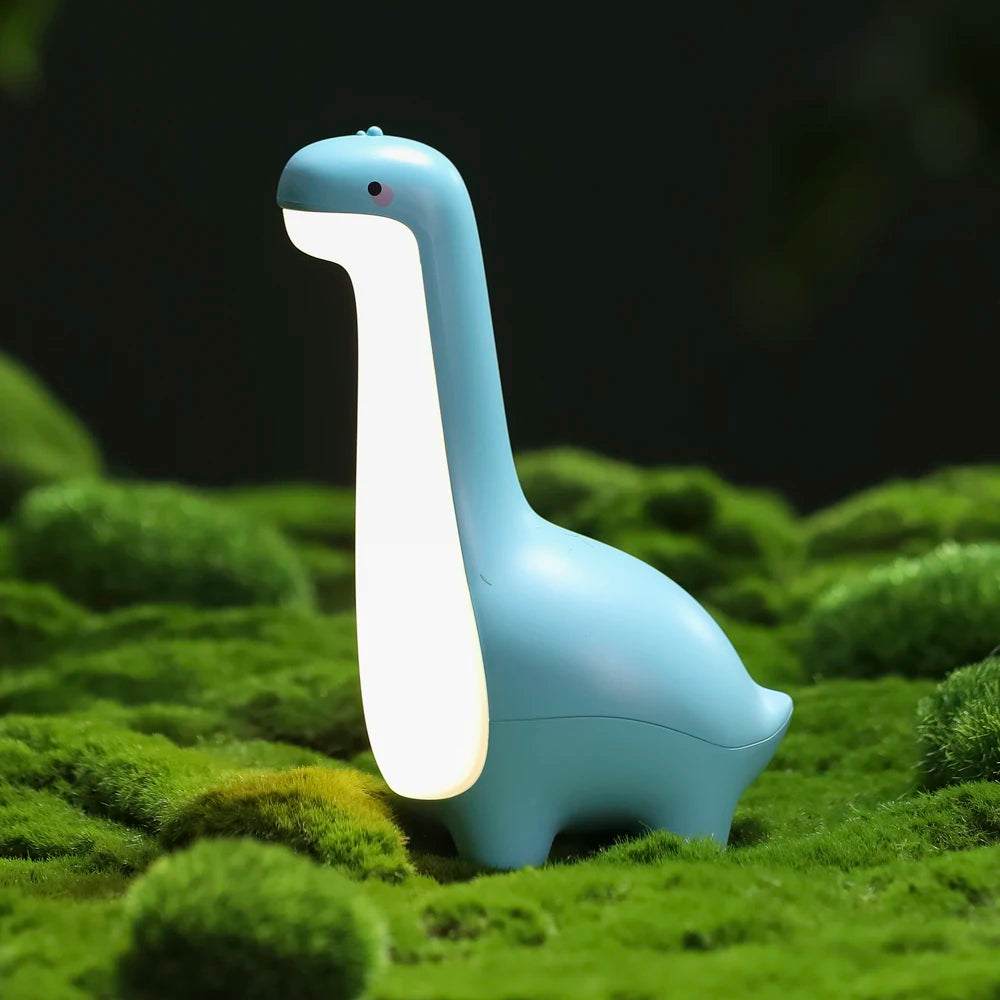 Lampe de chevet Enfant Dinosaure à long cou - Opale