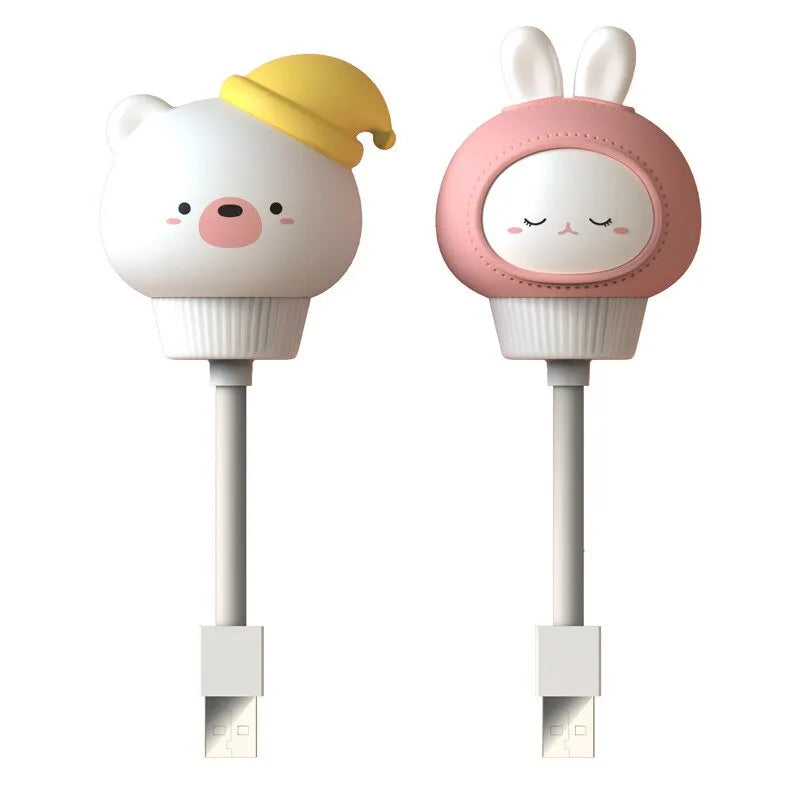 Lampe de chevet Bébé Veilleuse Animaux Mignon USB - Opale