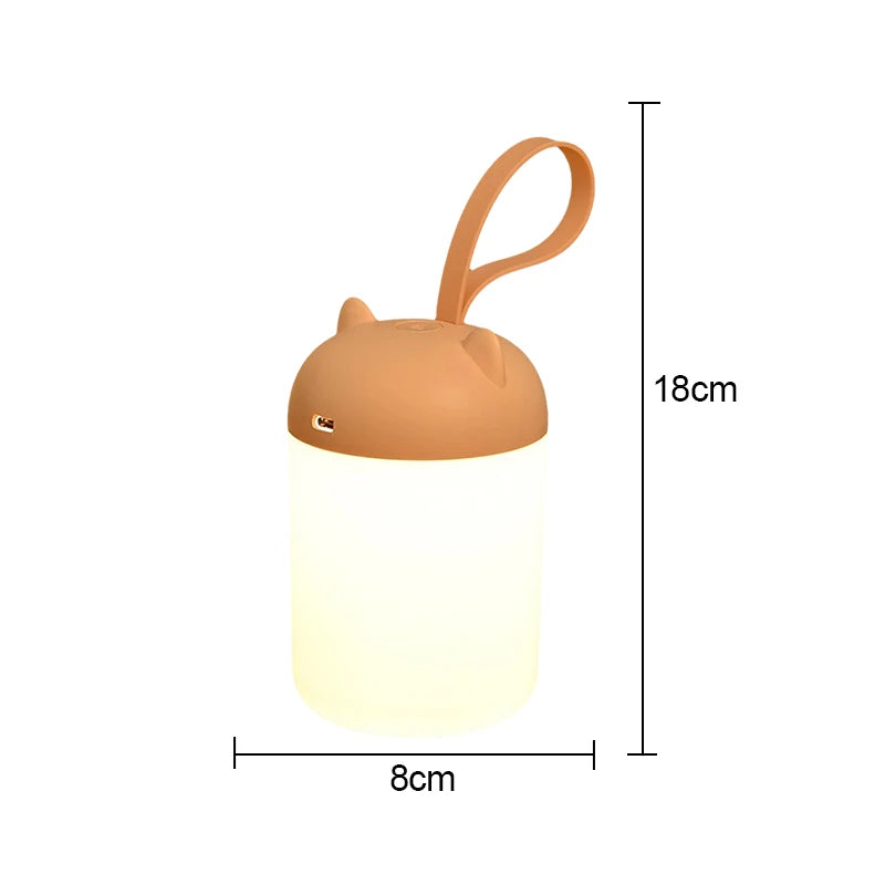 Lampe de chevet Enfant Tactile et Portable Mignon - Opale