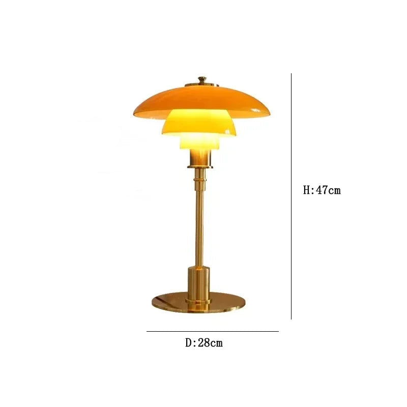 Lampe de Chevet Paquebot en Verre Scandinave