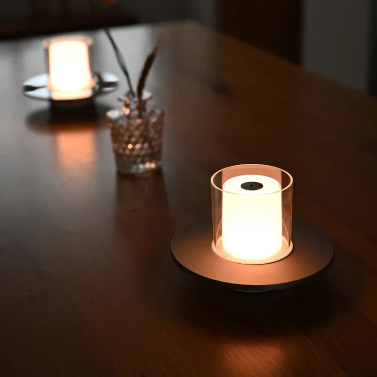 Lampe de chevet Moderne Tactile en Forme de Bougie - Opale