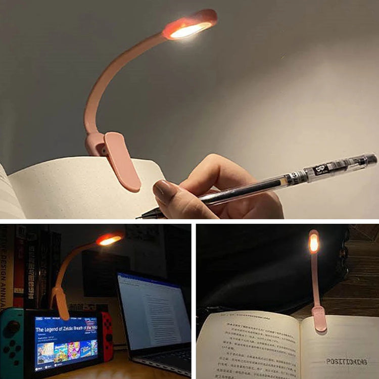 Mini Lampe de chevet à Pince pour Lecture - Opale
