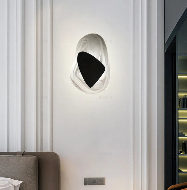 Lampe de chevet Moderne Murale Design Créatif en Verre - Opale