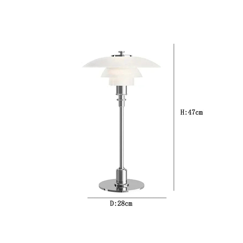 Lampe de Chevet Paquebot en Verre Scandinave