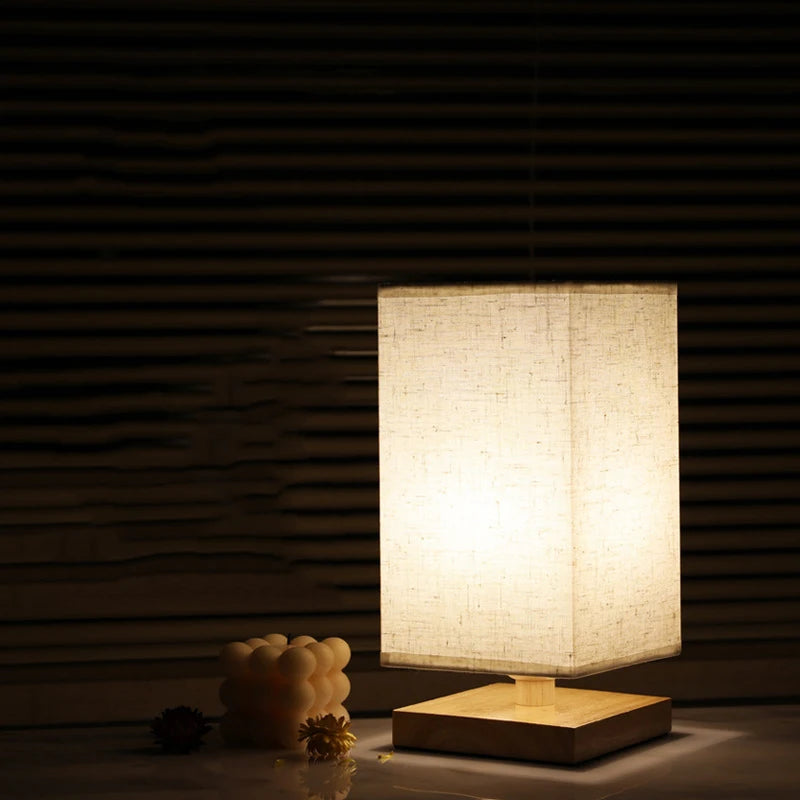 Lampe de chevet Zen à style Japonaise - Opale