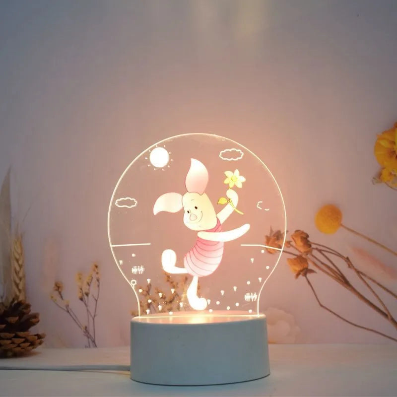 Lampe 3D Winnie L'ourson Enfant