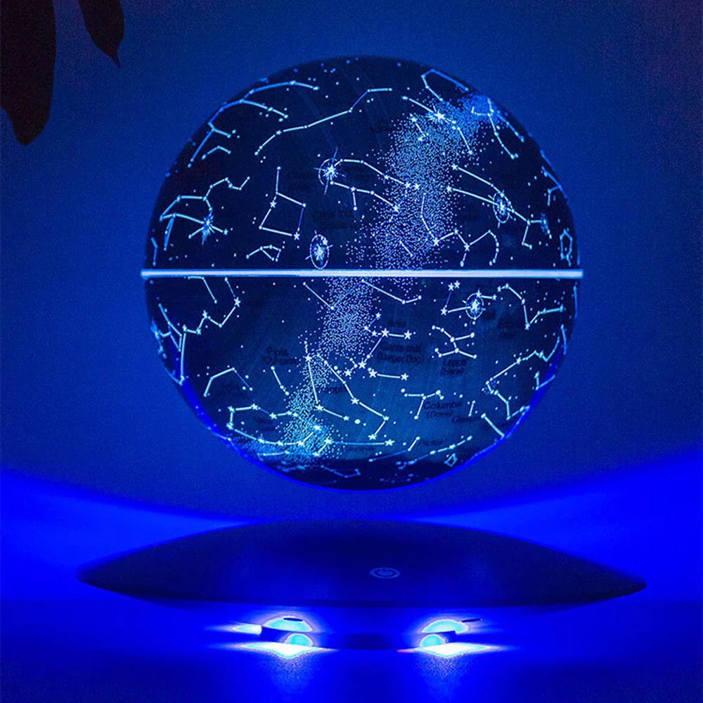 Lampe de chevet Globe Terrestre Magnétique en Lévitation - Opale
