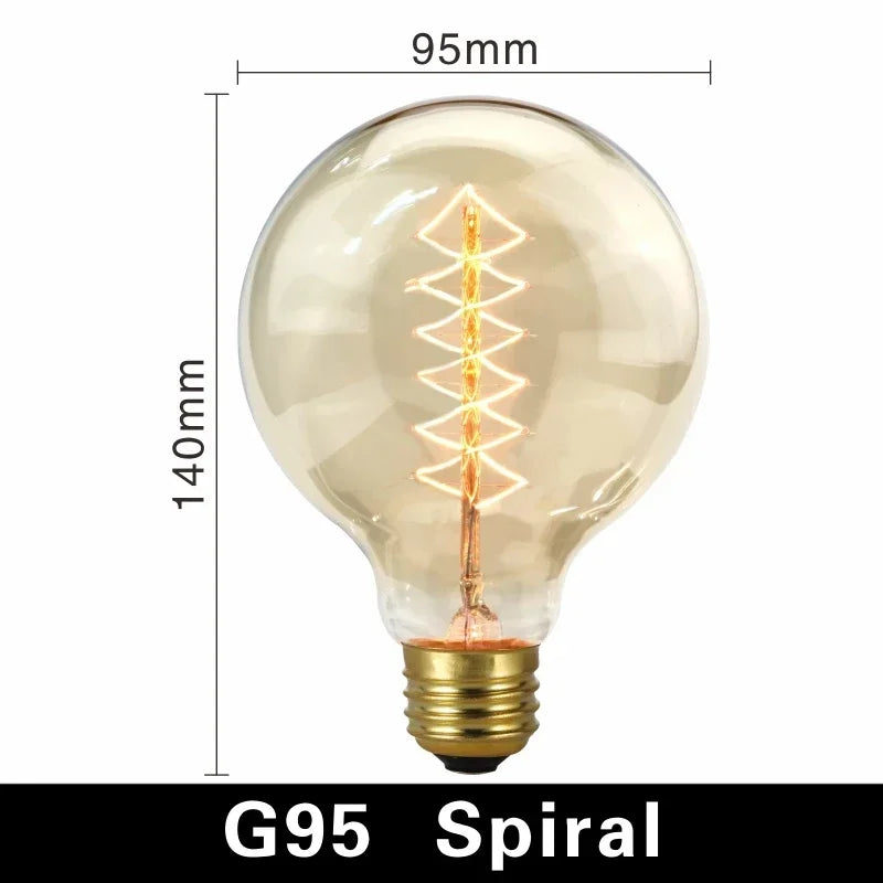 Ampoule LED Filament style Rétro - Opale