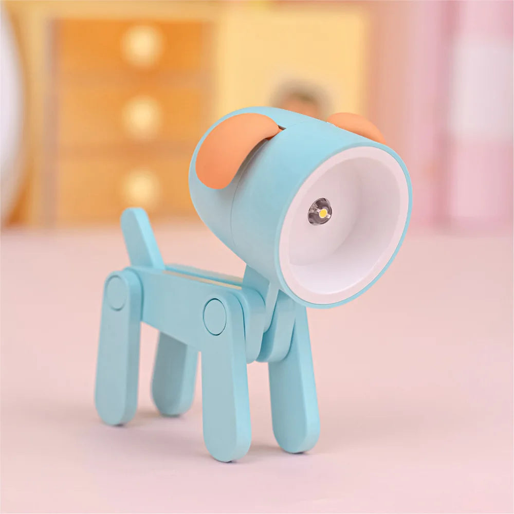 Lampe de chevet Petit Chien Flexible pour Enfant - Opale