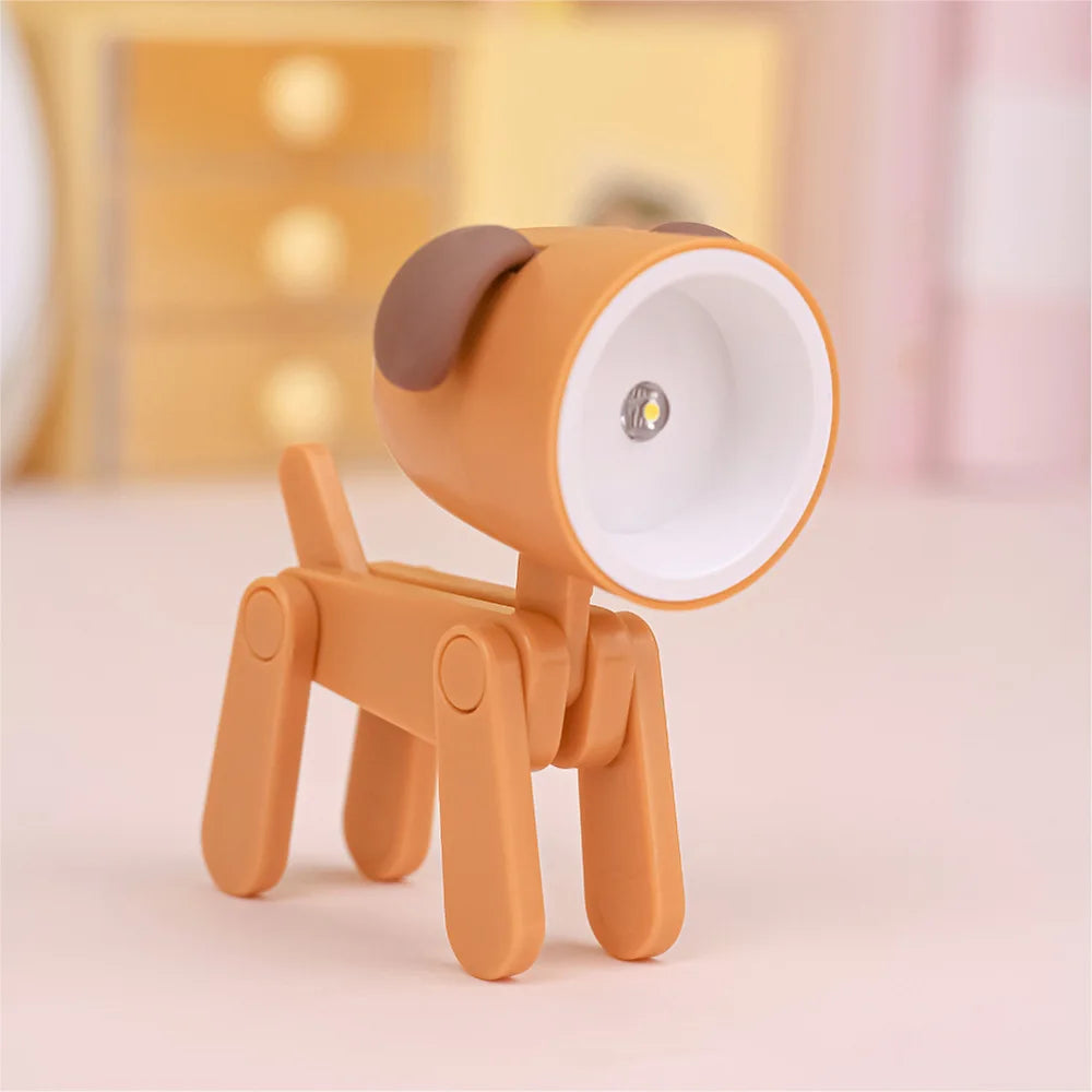 Lampe de chevet Petit Chien Flexible pour Enfant - Opale