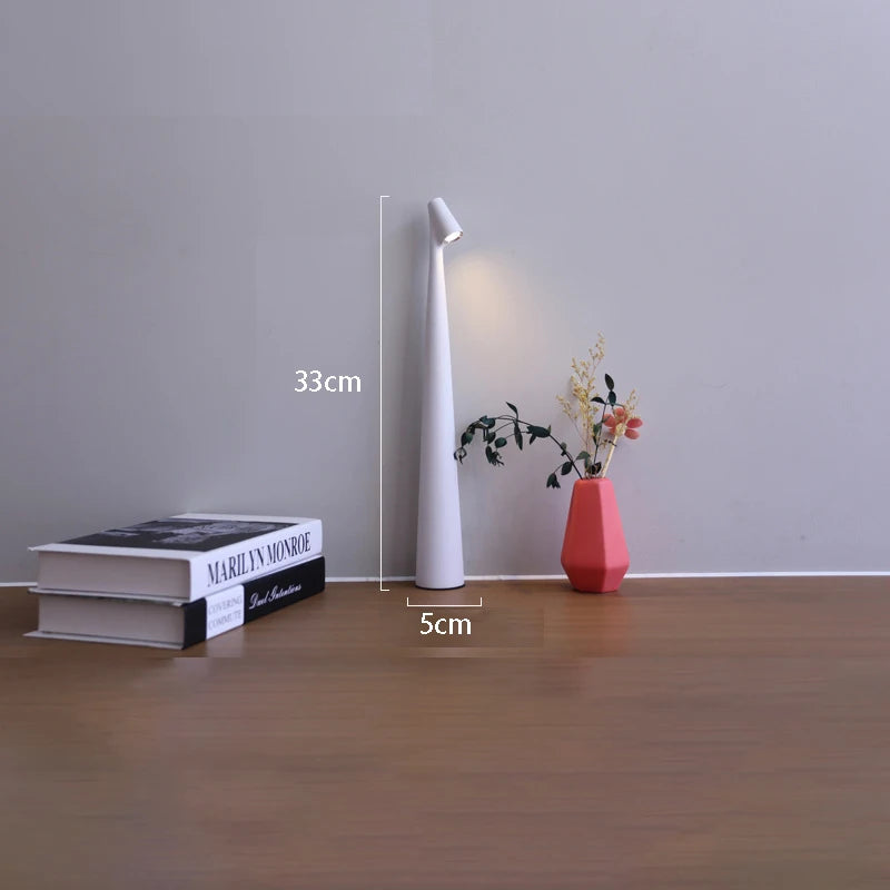 Petite Lampe de chevet Moderne Portable Tactile - Opale