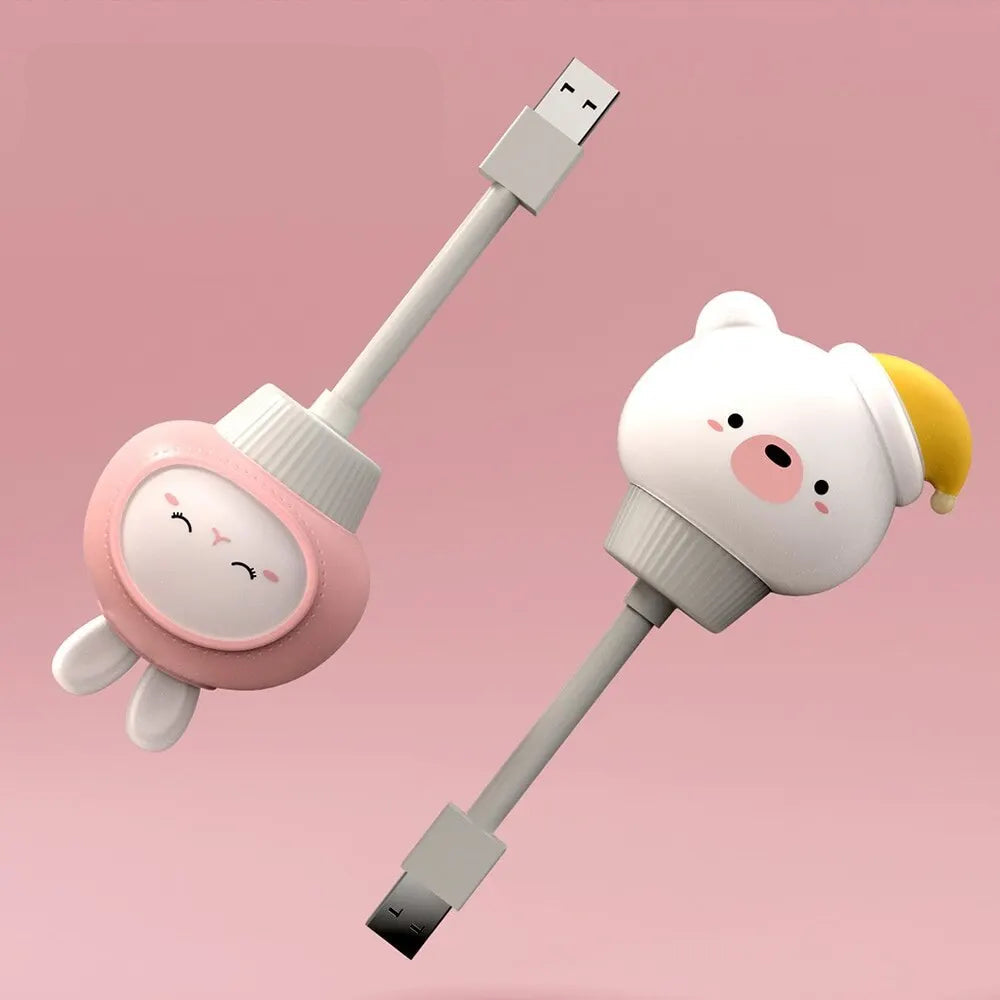 Lampe de chevet Bébé Veilleuse Animaux Mignon USB - Opale